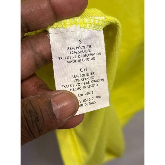 LAYERS 8 Qwick-Dry Yellow Long Sleeve Shirt Youth Size S - Picture 11 of 12